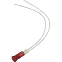 TRU Components 1524024 Standard Signalleuchte mit Leuchtmittel Rot
