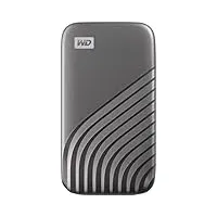 Western Digital My Passport SSD 1TB Space Gray My Passport, 1000 GB, USB, W126288327 (My Passport, 1000 GB, USB Type-C, 3.2 Gen 2 (3.1 Gen 2), 1050 MB/s, Password Protection, Grey)