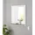 Home Affaire Garderobenspiegel Cantara, Spiegel in zwei Farben, modernes, zeitloses Design, universell einsetzbar, mit Ablagefläche, eckig, 79 cm breit weiß