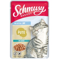 Schmusy Ragout Kitten Pute in Sauce 22 x 100 g