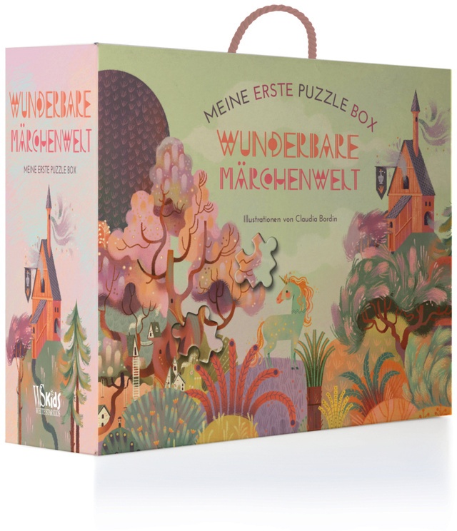 Wunderbare Märchenwelt. Meine Erste Puzzle Box. Beeindruckend Illustriert, Gebunden
