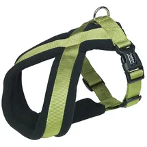 Nobby Komfort Geschirr Classic Hundegeschirr Grün 20-30 cm