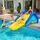 BESTWAY Extragroße Poolrutsche 247 x 124 x 100 cm