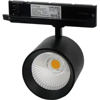 LED line LED-line 3-Phasen Stromschienenstrahler LUMICANTO 12-42W 1300-4300lm schwarz