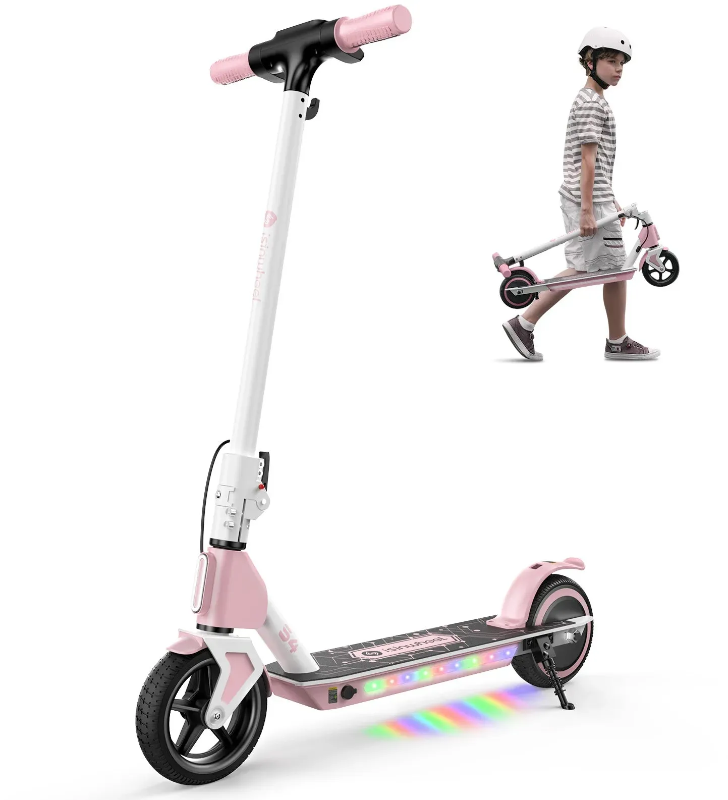 S4/S7 Kinderroller mit leuchtenden Rädern