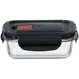 Ritzenhoff & Breker Cucina Frischhaltedose rechteckig schwarz 0,37 l