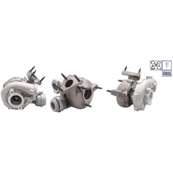 LUCAS Lader, Aufladung mit Dichtungen für NISSAN 14411EB300 14411DK1498 LTRPA7512432