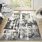 OTTO home Teppich OTTO HOME "Miaja, im Vintage-Look" Gr. 6, grau, B:200cm H:11mm L:300cm, Kunstfaser, Teppiche, Teppich, dichte Qualität, leichter Glanz, Wohnzimmer, Schlafzimmer, Esszimmer