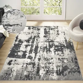 OTTO home Teppich OTTO HOME "Miaja, im Vintage-Look" Gr. 6, grau, B:200cm H:11mm L:300cm, Kunstfaser, Teppiche, Teppich, dichte Qualität, leichter Glanz, Wohnzimmer, Schlafzimmer, Esszimmer