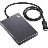 Angelbird CFast Single (USB-C), Speicherkartenlesegerät, Grau