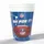 Party Factory Pappbecher 0,25 l Blau 6 St.