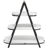 Ladelle 3-stöckige Etagere Serve & Share Eisen Schwarz