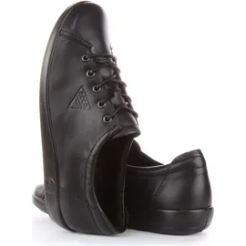 ECCO Soft 2.0 Sneaker, Black with Black Sole, 42