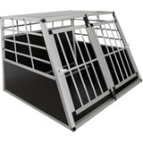 Juskys Aluminium Hundetransportbox