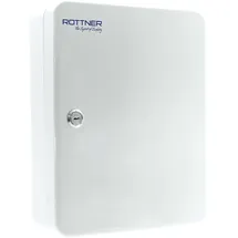Rottner Tresor Schlüsselkassette (SK 40) 24,5 x 30 x 8,5 cm grau