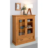 OTTO home Vitrine Selma Highboard 100 x 38 x 120 cm Beige