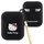 HELLO KITTY Hka23dkhsk Airpods 1/2 Hülle, Schwarz/schwarz, Silikon, 3d-katzenkopf