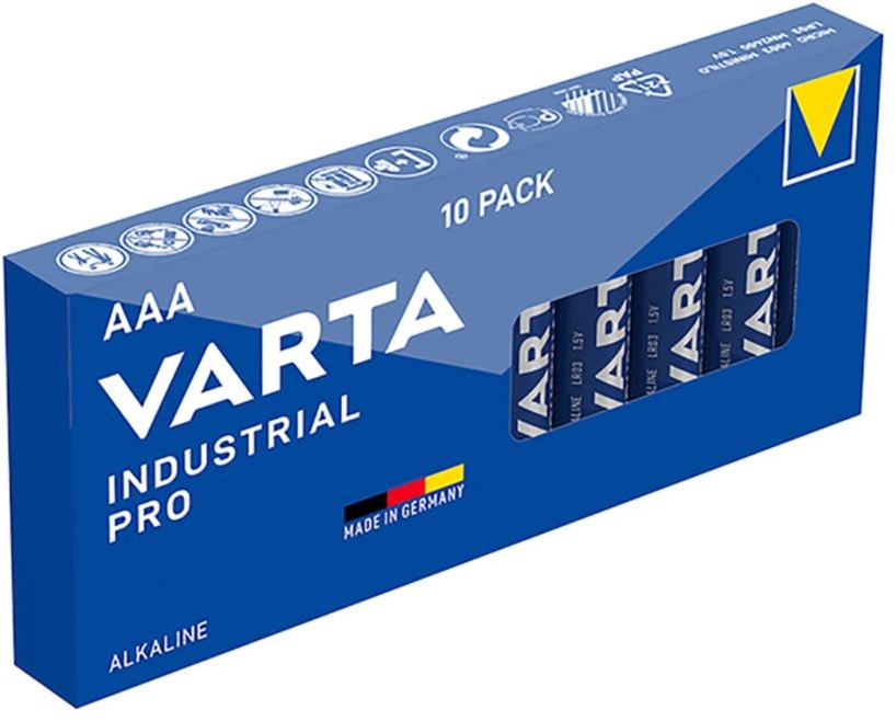 Varta Industrial Pro Micro Batterie 4003 Lr03 AAA Batterien 10 St