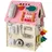 Costway Puppenhaus Spielhaus rosa