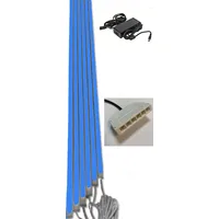 Xenon 7451 LED Leuchte ALU Schiene Slim 6x50cm matte