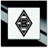 Busch-Jaeger 2000/6 UJ/05 Fanschalter Borussia Mönchengladbach Aus- und Wechselschaltung 2CKA001012A2205