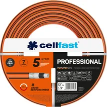 Cellfast Gartenschlauch 1/2" 50 m orange/schwarz