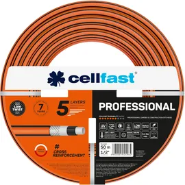 Cellfast Gartenschlauch 1/2" 50 m orange/schwarz