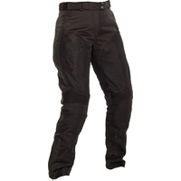 Richa Airbender, Damen Motorrad Textilhose, schwarz, Größe 4XL