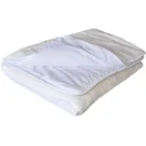 Traumschlaf Teddy Flausch Weiß 200 x 220 cm