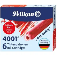 Pelikan 4001 Box von 10 Fällen von 6 Tintenpatronen