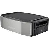 EcoFlow Delta Pro Ultra tragbare Powerstation Zusatzbatterie 6 144 Wh, erweiterbar auf 30 kWh, LFP-Batterie, für Zuhause, Notfälle, Wohnmobile