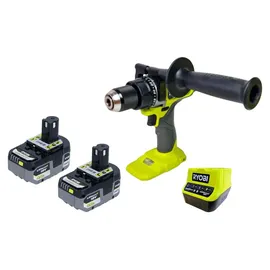 RYOBI RPD18BL2-0 Akku Schlagbohrschrauber 18 V 95 Nm Brushless + 2x Akku 5,0 Ah + Ladegerät