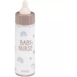 Babyflasche mit magischer Milch - rosa-weiß