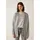 More & More Strickjacke mit Zopf grau 38