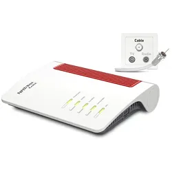AVM FRITZ!Box 6670 Cable - WiFi 7 für jeden Kabelanschluss - Smart Home für DECT und Zigbee
