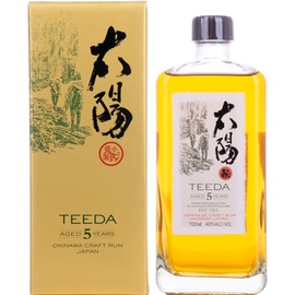 ヘリオス酒造 Teeda 5 Years Old Japanese Craft Rum 40% Vol. 0,7l in Geschenkbox