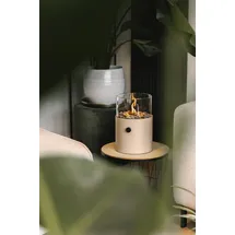 Cosi Cosiscoop XL Tischkamin Aluminium 20,5 x 30 cm sandy beige