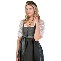 MarJo Dirndl Midi Dirndl 2tlg. - BIEBELRIED - dark farn 38