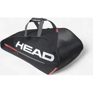Head Team 9R Supercombi, Schwarz/Orange, 9 Racquets