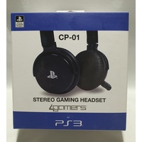 4Gamers Stereo Gaming Headset for Playstation 3 New