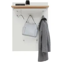 DIETER KNOLL Garderobenpaneel SORRENT 80 x 109 cm Weiß