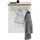 DIETER KNOLL Garderobenpaneel SORRENT 80 x 109 cm Weiß