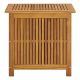 vidaXL Garten-Aufbewahrungsbox 60 x 50 x 58 cm Braun