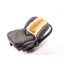 Hofbrucker Lammfell Fußsack Maxi für Babyschale in Braun | Gr.: onesize