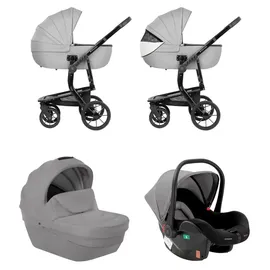 KIKKABOO Irene 3 in 1 Grau/Schwarz