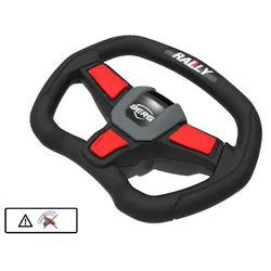 BERG Lenkrad für Rally APX Red 2.0 Pedal-Gokarts mit 3-Gang-Schaltung