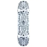 Speed Demons Unisex – Erwachsene Bandana Skateboard, Weiß, 7.75"
