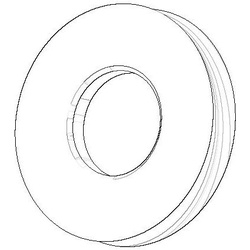 Dornbracht Rosette Ersatzteile 092720001 chrom 092720001-00