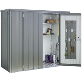 Biohort Geräteschrank 230 2,27 x 0,83 x 1,83 m quarzgrau-metallic