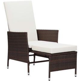 vidaXL Garten-Lounge-Set 2-tlg. braun 310232